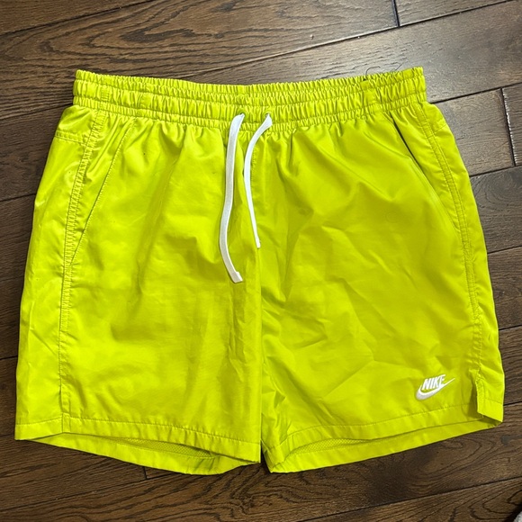 Nike Other - Nike Vibrant Lime Green Swim Shorts